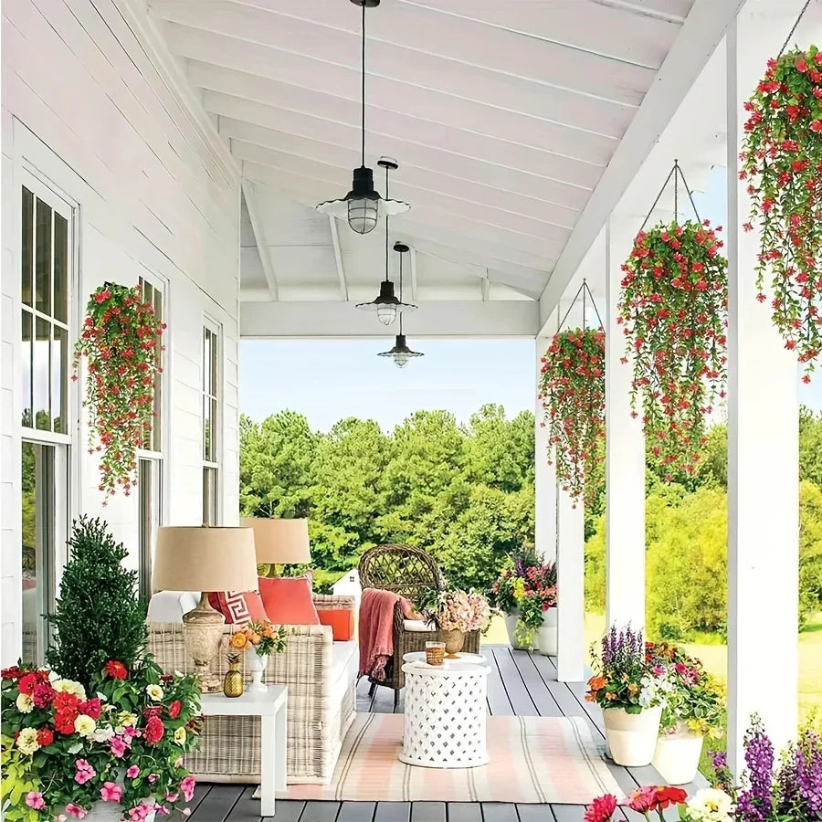 Hanging Eucalyptus Vine, Set of 3